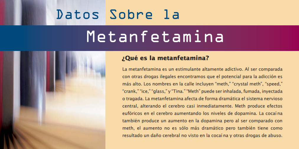 Facts About Meth Spanish