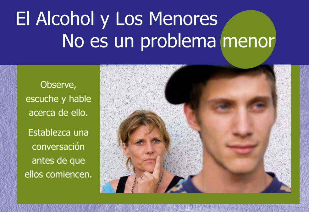 Underage Drinking Fact Sheet Spanish