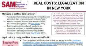 SAM Real Costs Legalization In New York