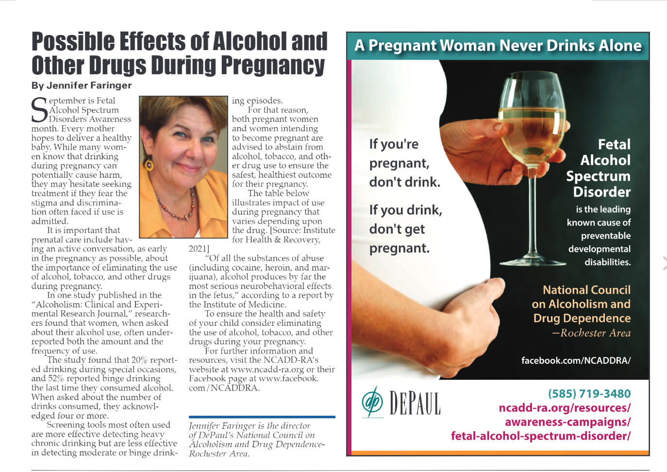 Possible Effects Of Alcohol And Other Drugs During Pregnancy (In Good ...