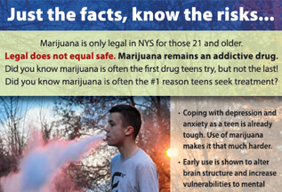 Marijuana Risks For Teens Ad