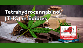 Upstate Poison Control THC In Edibles