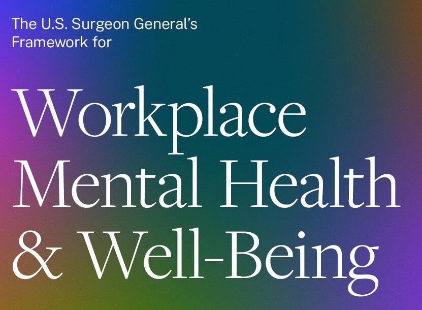 Workplace Mental Health And Well Being
